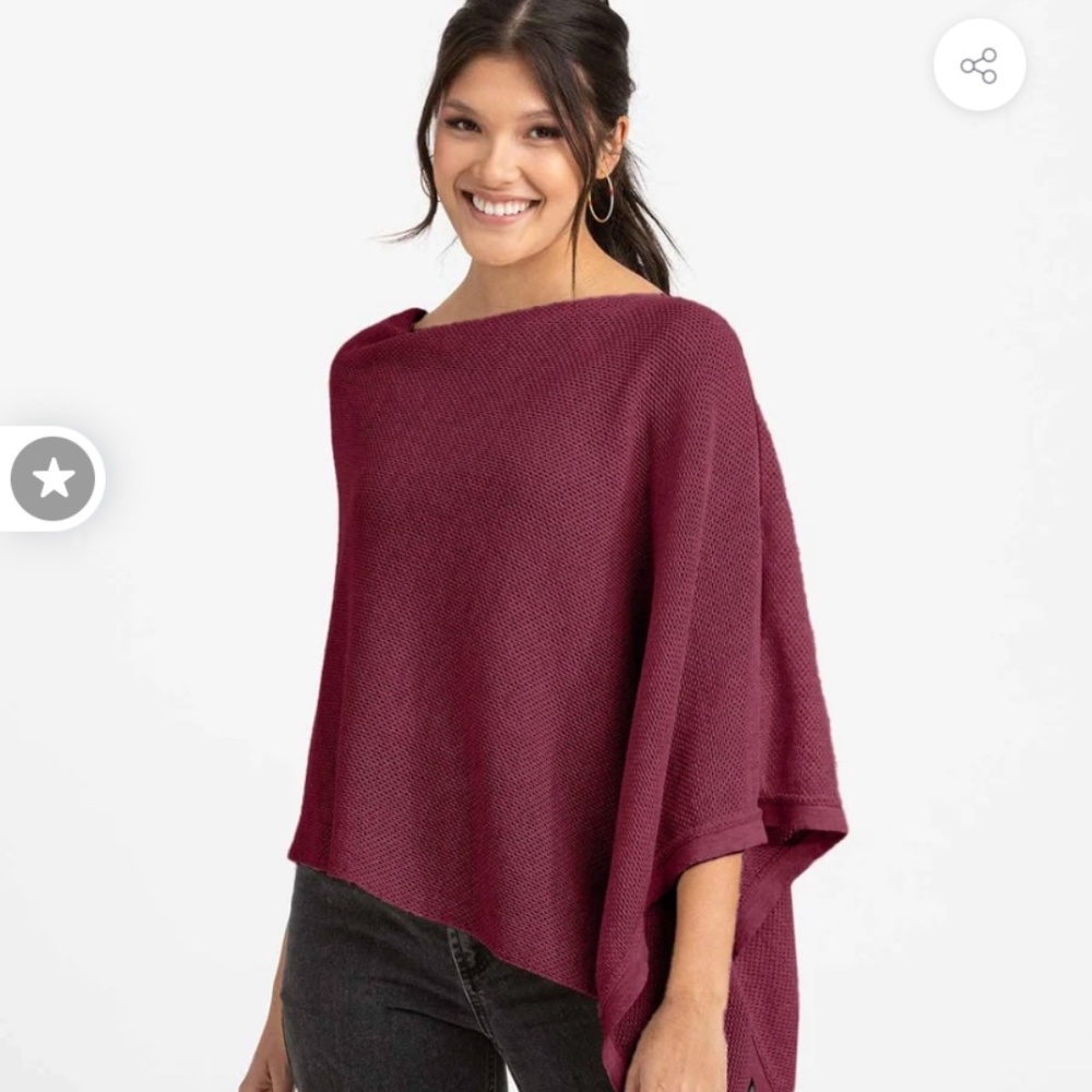 The Cocoon by Amma, Breastfeeding Cover - maroon